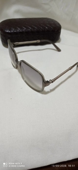 Gafas de sol Bottega Veneta Marrón/Gris