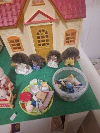 Casas Sylvanian Families con familias
