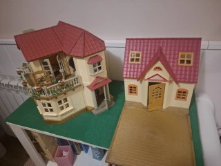 Casas Sylvanian Families con familias