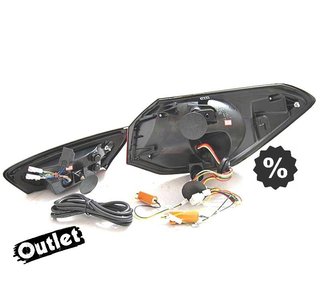 NM PILOTOS FORD FOCUS MK4 18-21 LED DINAMICO ROJO AHUMADO R