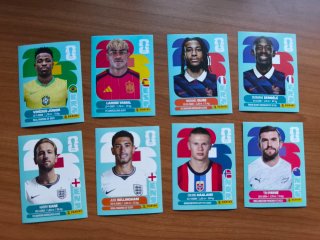 Cromos Panini Mundial 2026 Jugadores Top