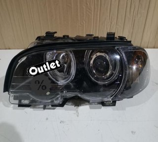 NM FARO IZQ BMW E46 COUPE 99-03 OJOS ANGEL CCFL INTERMITENTE
