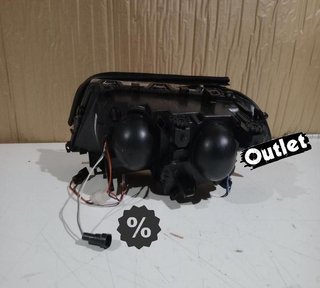 NM FAROS BMW E46 COUPE 99-03 OJOS ANGEL CCFL INTERMITENTES F