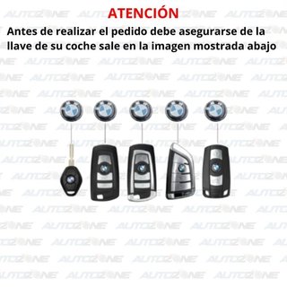 Adhesivo BMW 11 mm para llave (2 unidades)