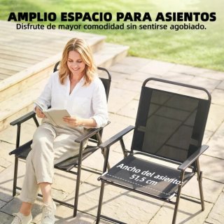 Pack 4 Sillas Camping Plegables