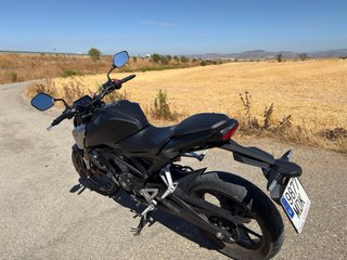 Honda CB125R Negra/Plata Naked