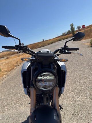 Honda CB125R Negra/Plata Naked