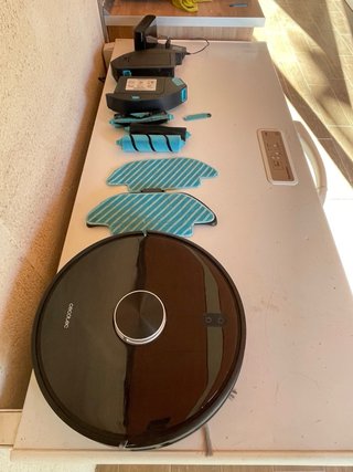 Robot Conga con accesorios
