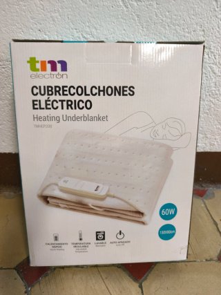 Manta Eléctrica TM electron 150x80cm