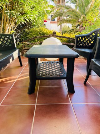 Conjunto Terraza Exterior Plástico verde
