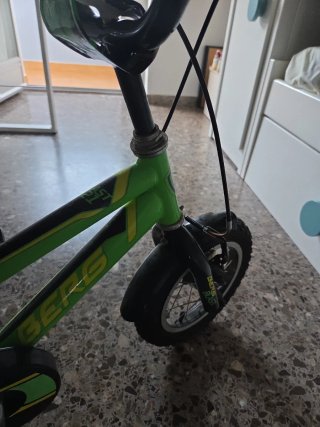 Bicicleta infantil verde BLAST
