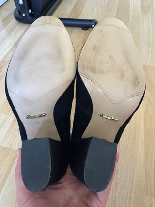 Botines de tacón negros