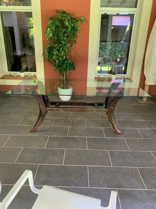 Mesa Comedor Cristal 200x100 cm