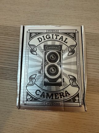 Mini cámara digital CHUZHAO estilo TLR
