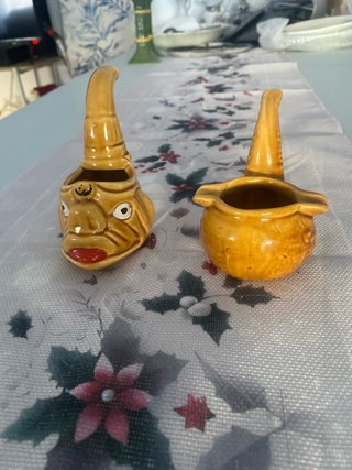 2 Ceniceros Porcelana Piñas