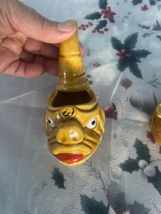 2 Ceniceros Porcelana Piñas