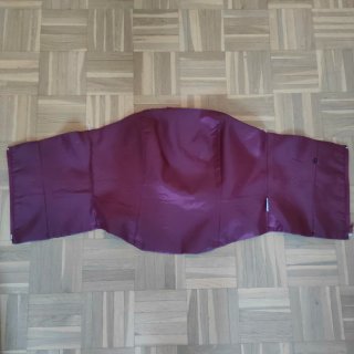 Corpiño y falda de mujer Talla 44 Granate