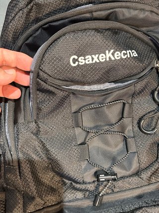 Mochila CsaxeKecna 40L Negra Nueva