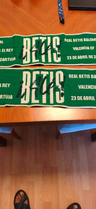 Bufandas Real Betis Copa del Rey 2022