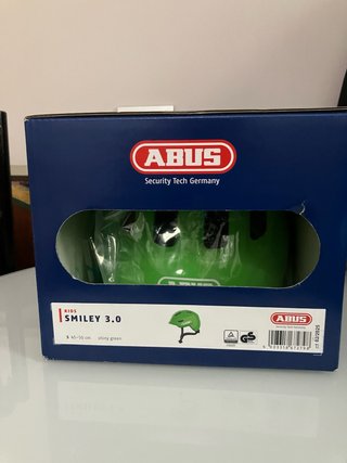 Casco Abus Smiley 3.0 Verde Niña/Niño Talla S