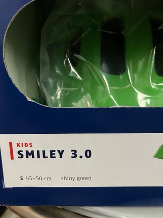 Casco Abus Smiley 3.0 Verde Niña/Niño Talla S