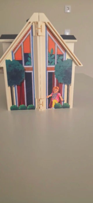 Casa de muñecas Playmobil plegable