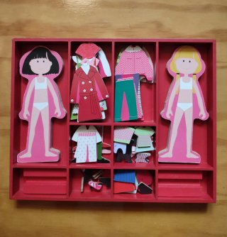 Juego Muñecas Magnéticas Amanda