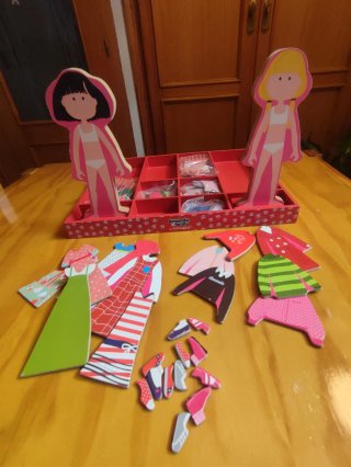Juego Muñecas Magnéticas Amanda