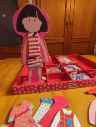 Juego Muñecas Magnéticas Amanda