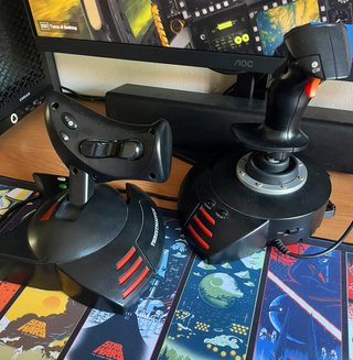 Joystick Thrustmaster T.Flight Hotas X con scatola originale