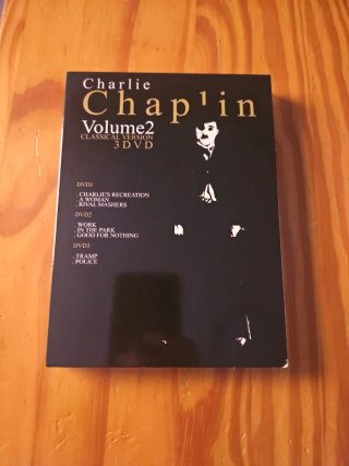 Charlie Chaplin Volumen 2 DVD Clásico 3 Discos