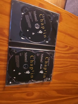 Charlie Chaplin Volumen 2 DVD Clásico 3 Discos