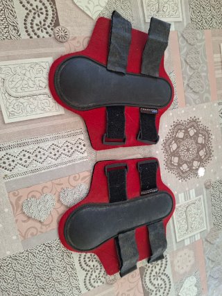 2 protectores delanteros caballo rojos