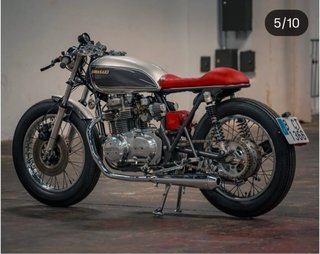 Kawasaki KZ400 1977 Cafe Racer