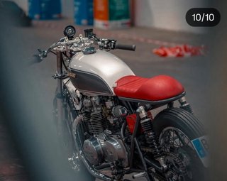 Kawasaki KZ400 1977 Cafe Racer