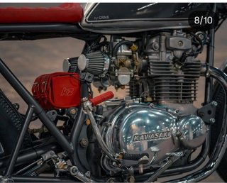 Kawasaki KZ400 1977 Cafe Racer