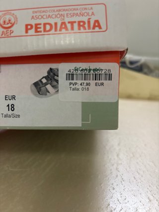 Sandalias Biomecanics bebé talla 18