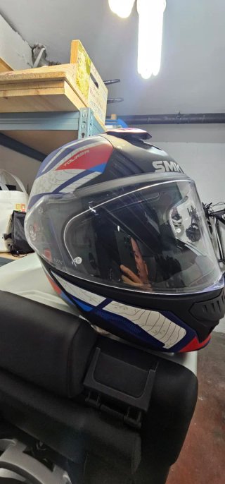 Casco de moto modular SMK