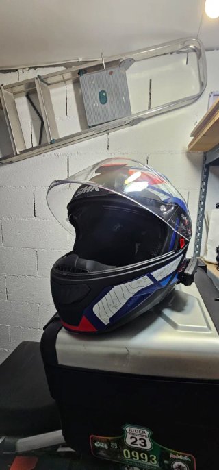 Casco de moto modular SMK