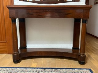 Cómoda recibidor de madera