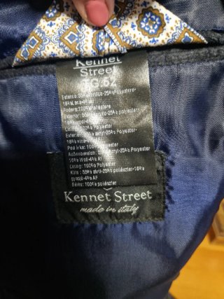 Cappotto uomo Kennet Street taglia 52