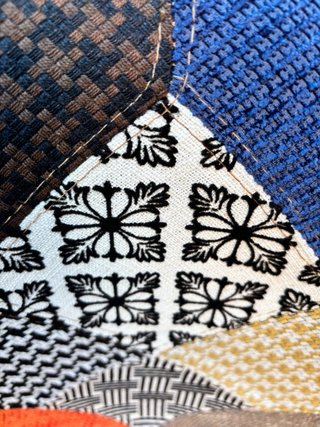 Juego de 4 sillas patchwork