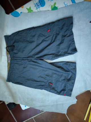Bermudas Cargo Quiksilver Talla L Secado Rápido