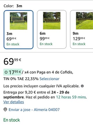 Red de voleibol/futbol/futbol playa/badmil/Vermont
