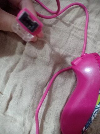 Mando Wii Monster High Rosa Original
