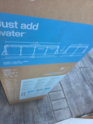 Piscina Intex Metal 7127L 1883gal
