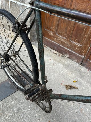 Bicicleta de carreras Dal años 40