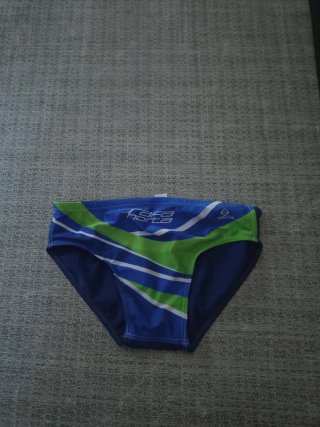 Bañador Safa Horta azul y verde