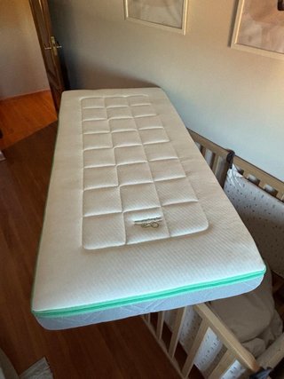 Cuna MIRA LUNA 120x60 + Colchón Nuevo