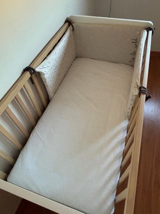 Cuna MIRA LUNA 120x60 + Colchón Nuevo